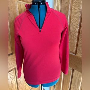 Red Energy Zone Large (10/12) Active Wear 1/4 Zip